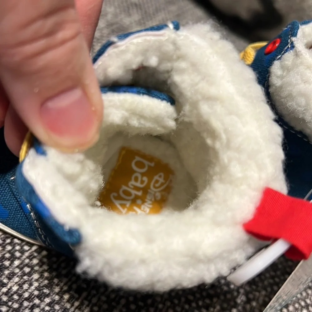NWT Disney Baby Fleece Lined Shoes